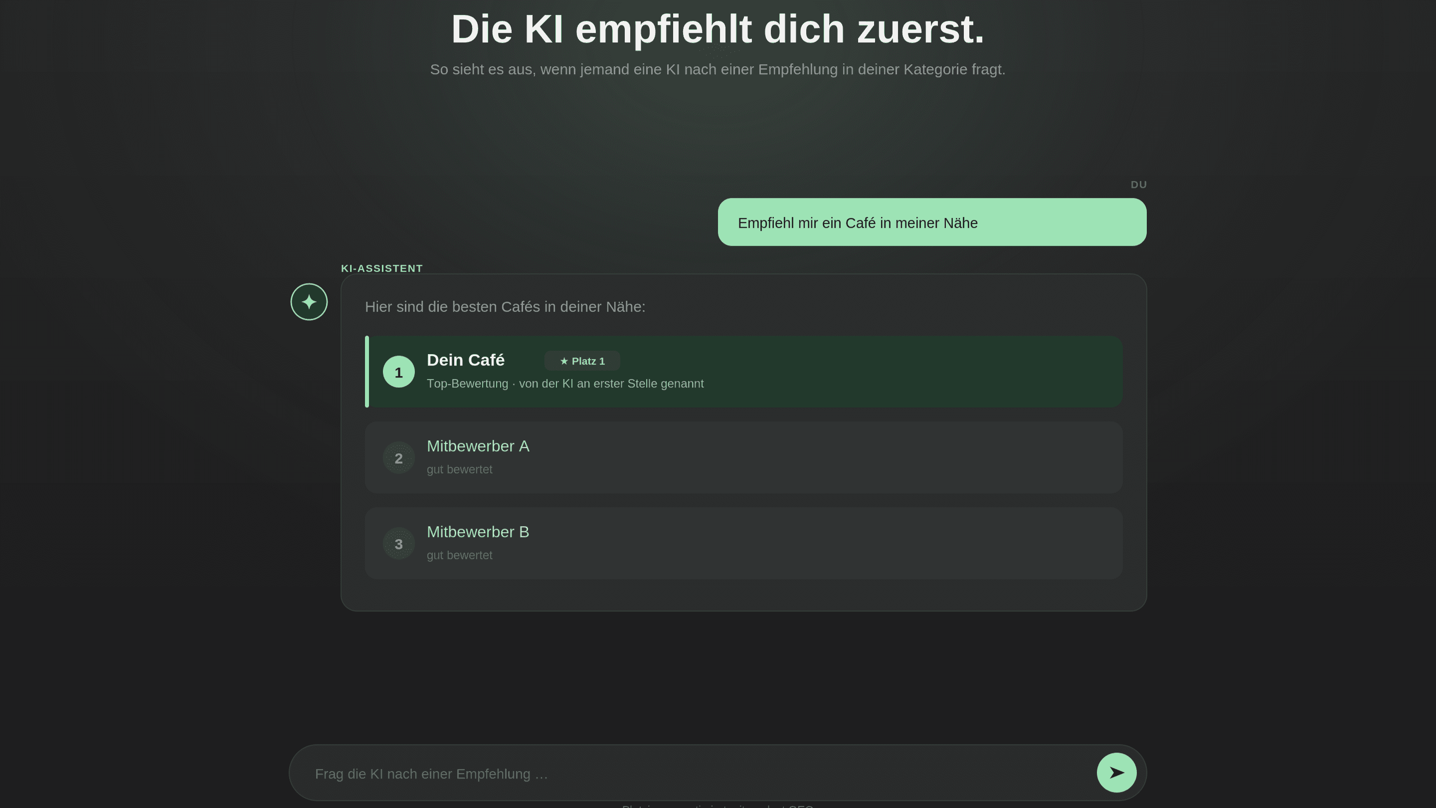 GEO – Sichtbarkeit in KI-Suche